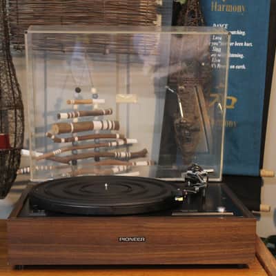 RARE!! Pioneer SPL-100 Vintage Turntable with Shure M55EM Cart & New Elliptical Stylus! image 11