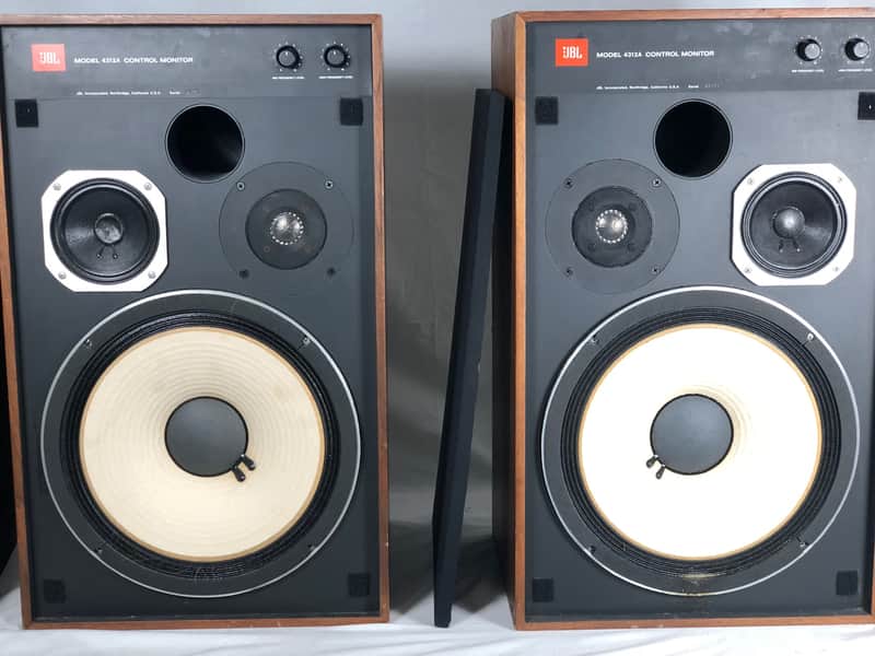 JBL 4312A Control Monitor ペア ブラック JBL 4312 // Studio Control Monitor / Custom Grilles – AURAL HiFi