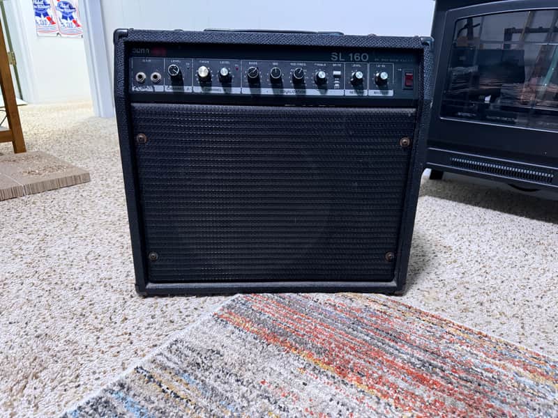 Sunn SL160 80’s - Black image 1