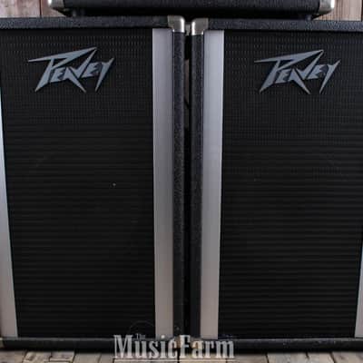 Peavey XR400 PA System with 2 Peavey 112 PT PA Speakers Vintage Mixing Amp image 4