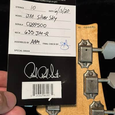 2020 PRS Silver Sky Nebula Limited image 10