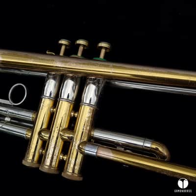 F.E. Olds & SonSuper Recording Los Angeles offset valves trumpet gamonbrass Bild 22
