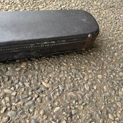 1960s Gibson SG Case - Black Tolex Marigold Lining Standard Junior Special image 9