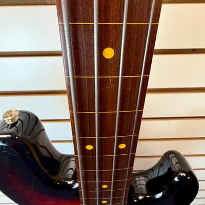 Fender Jaco Pastorius Fretless 4 String Bass, 3 Color Sunburst with Case - Pre Owned image 5