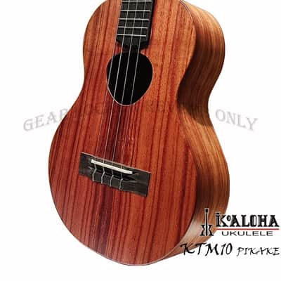 KoAloha KTM-10 Pikake all solid hawaiian low g string handmade ukulele tenor ukulele image 3