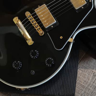 2013 Gibson Les Paul Custom Lite Electric Guitar Black Ebony + OHSC image 7