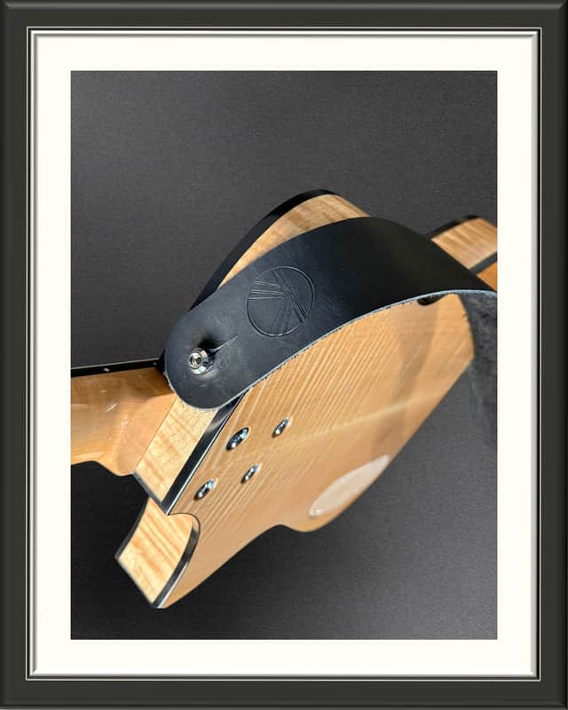 MachMachines Handmade Leather Guitar Strap image 1
