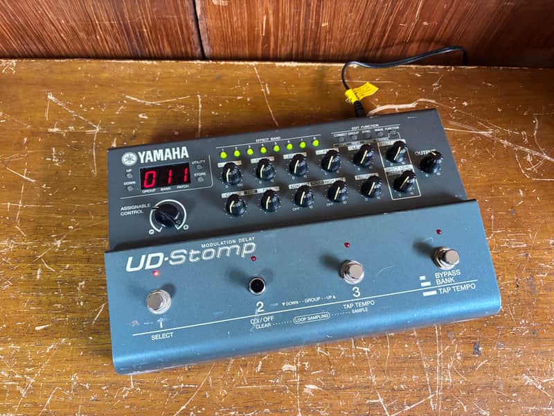値下げ【レア機】YAMAHA UD-STOMP アラン・ホールズワースDELAY Yamaha UD Stomp Modulation Delay | Reverb