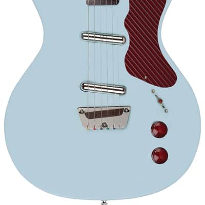 Danelectro Dan O Cool Electric Guitar - Aqua image 2