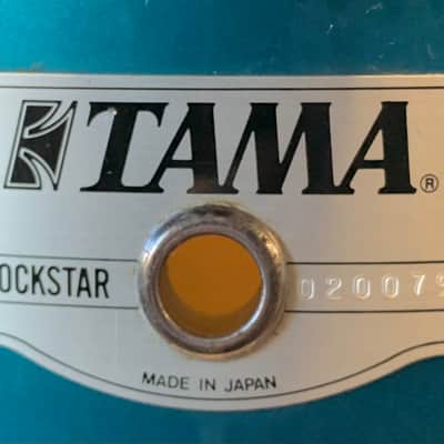Tama Rockstar Deep Forest Green 10x10” Rack Tom - Good Condition image 9
