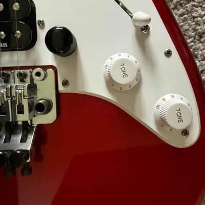 Warmoth  Floyd Rose Stratocaster - Candy Apple Red image 10