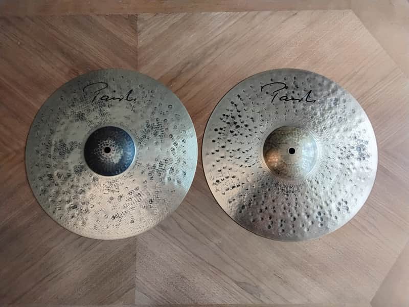 Paiste Dark Energy Light Dark Hats 14" image 1