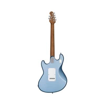 Sterling by Music Man Stingray Guitar SR50 Firemist Silver image 6