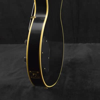 Gibson Custom Shop Les Paul Custom Chambered Body Slim Neck 3 Pickup Ebony VOS GH Fuller's Exclusive image 4
