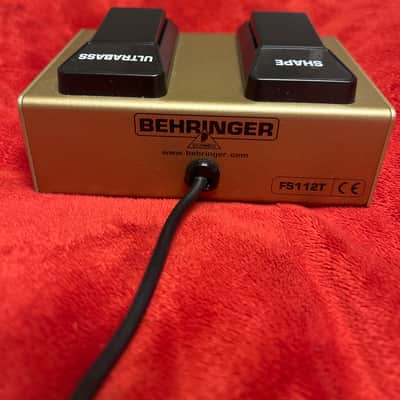 Behringer FS112T Footswitch 2010s - Gold image 4