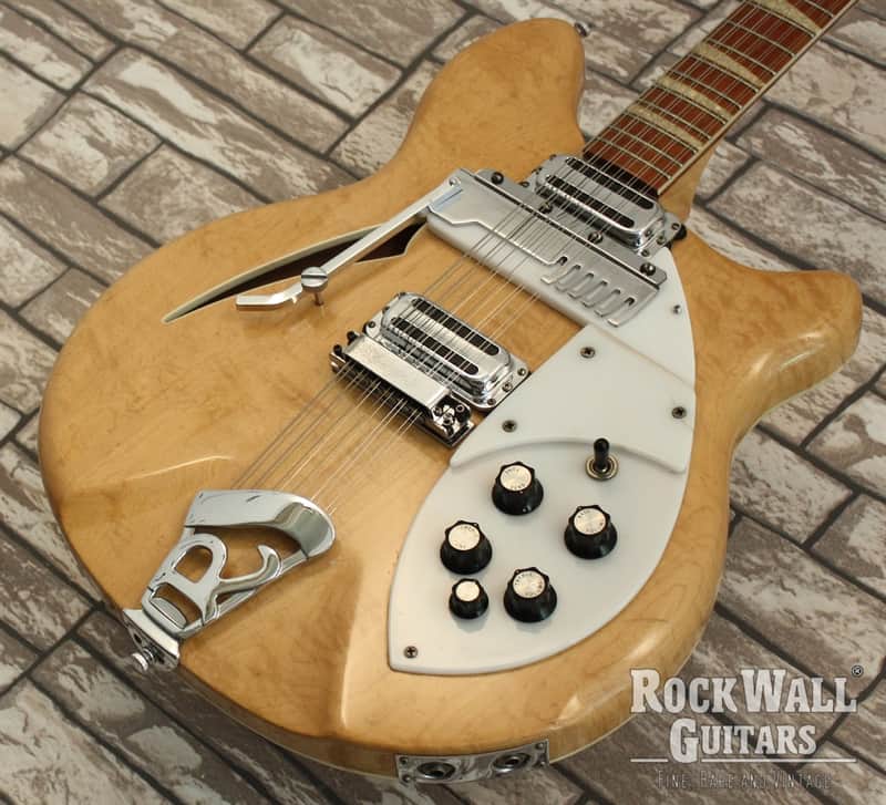 Rickenbacker  366-12 Convertible  1967 - Mapleglo - Excellent