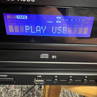 TASCAM CD-A580 2020s - Black image 3