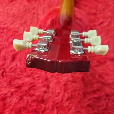 1984 Yamaha LP-400 Lord Player Les Paul Standard - Red Cherry Sunburst - All Original - Made In Japan - MIJ image 16