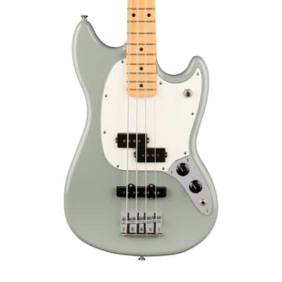 Fender Player II Mustang Bass PJ Maple - Cactus Gray image 1