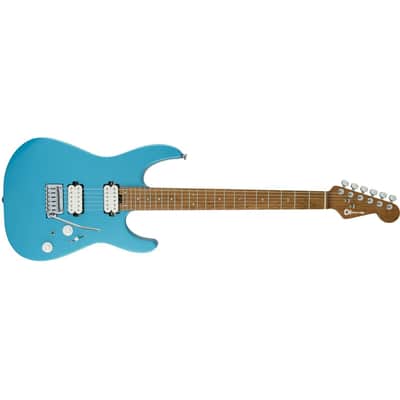 Charvel Pro-Mod DK24 HH 2PT Electric Guitar - Matte Blue Frost (B-Stock) image 3