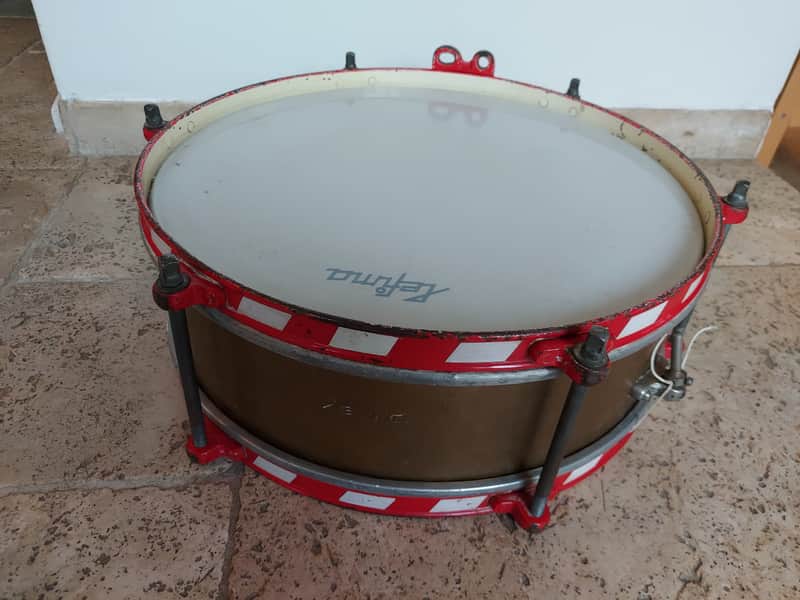 Lefima Marching Snare WW2 Style Early 70's  Copper image 1