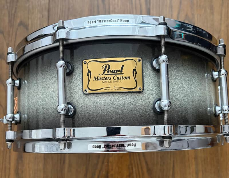 Pearl Masters Maple 5.5"x14" snare drum tube lugs - Lacquer image 1