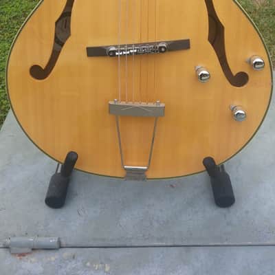 RARE ALVAREZ ARTIST AD65CE 2000 hollow-body archtop jazz guitar with hard case image 9