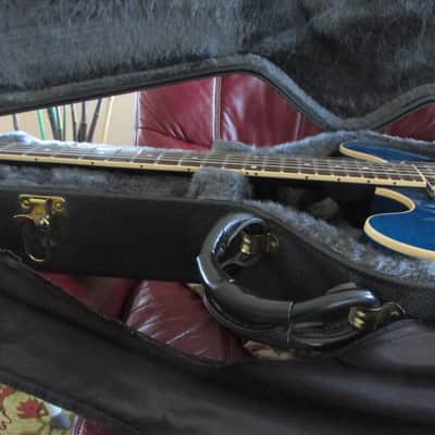 2004 Gibson ES-335 Dot Neck Beale Street Blue Figured/Flametop Excellent Plus Condition image 12