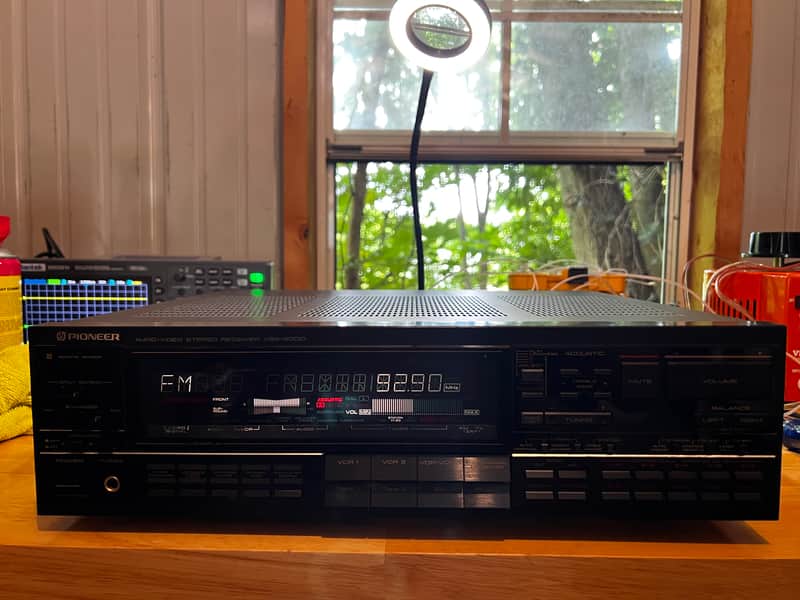 Pioneer VSX-4000 AV Receiver with Remote 1986 image 1