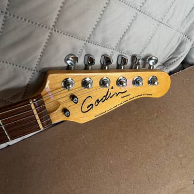 Godin Session HT Electric Guitar Black NICE image 3