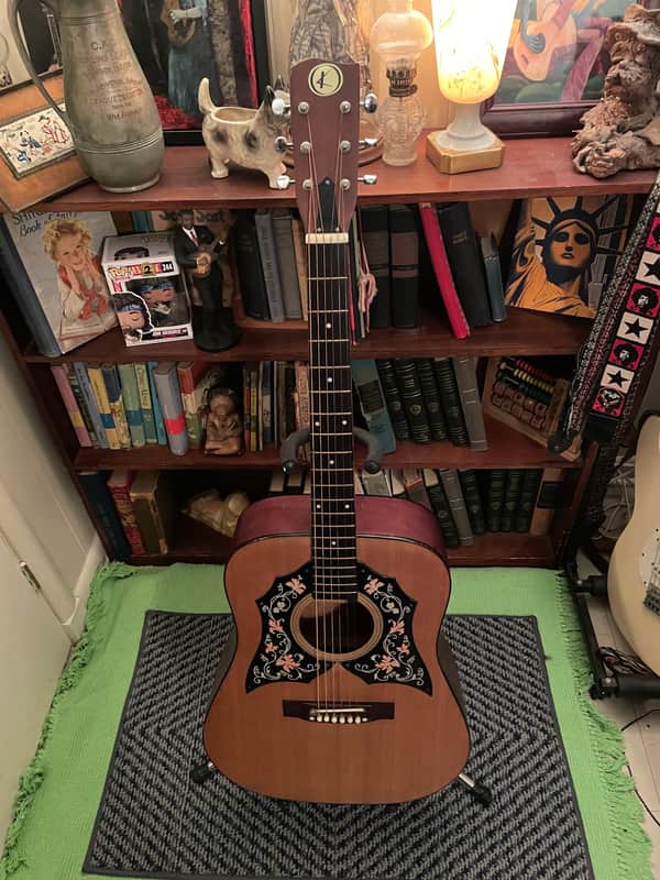 1970’s Kay KDG70  Double Pickguard Acoustic Guitar image 1