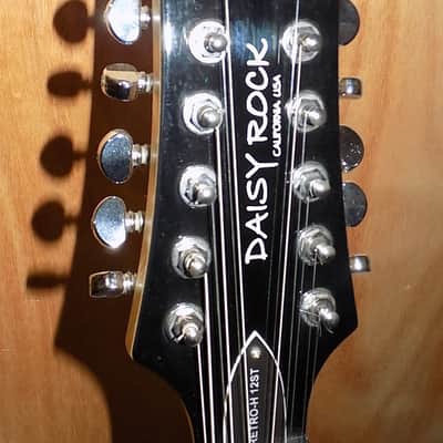 Daisy Rock Retro- H 12 String - White image 3