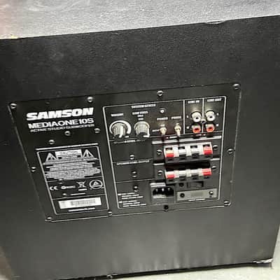 Samson Mediaone 10S 100W Active Subwoofer (Used) image 4