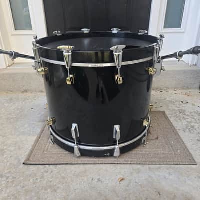 Yamaha 22 inch maple custom bass drum 1990s - Black image 7