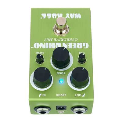 Way Huge Smalls Green Rhino MKV Overdrive Guitar Effects Pedal image 5