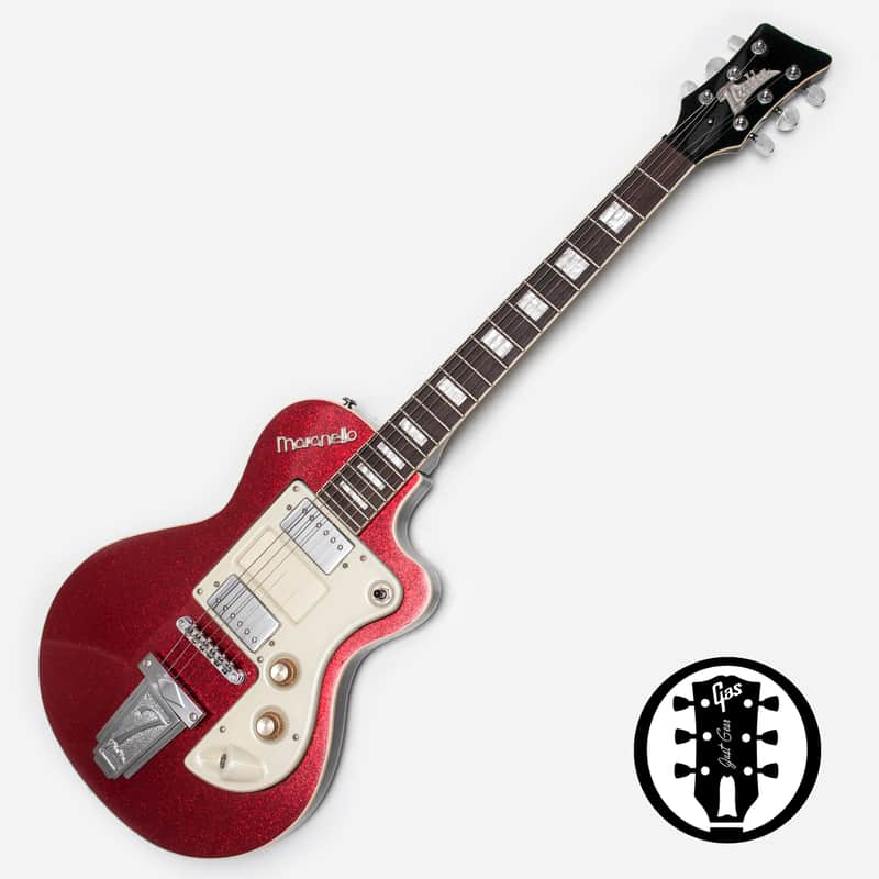 Italia Maranello Standard Red Sparkle w/ original Gigbag - Peter