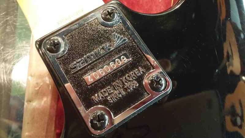 Samick Viper KR 564 1980? Black | Reverb