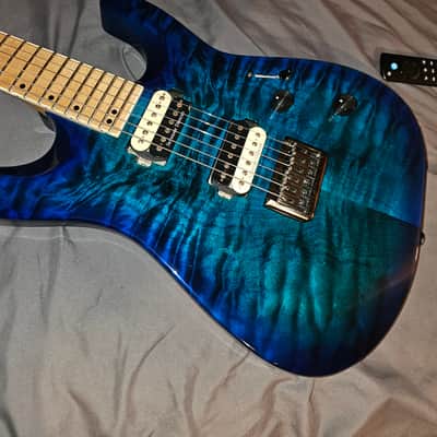 Jackson Pro Series DK2MQHT Dinky 2013 - 2014 - Chlorine Burst image 4