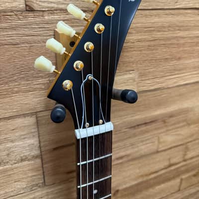 Epiphone 1958 Korina Explorer Guitar-"Inspired by Gibson Custom" Aged Natural -White Pickguard- w/Hard case. New! image 8