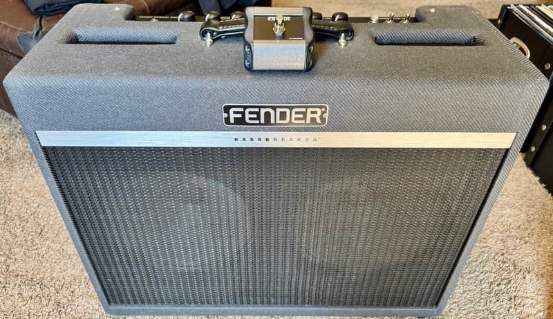 Fender Bassbreaker 18/30 2-Channel 30-Watt 2x12" Guitar Combo 2016 - 2019 - Gray Tweed image 1