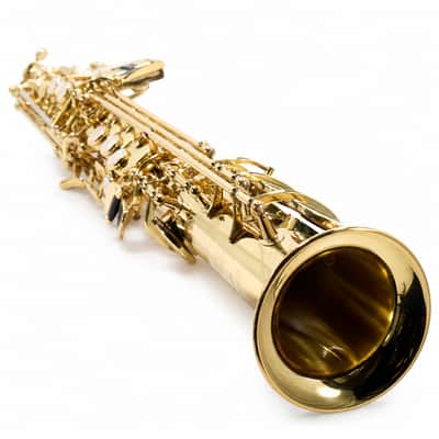 Yanagisawa SWO10 Professional Bb Soprano Saxophone in Gold Lacquer SN 00409374 image 17