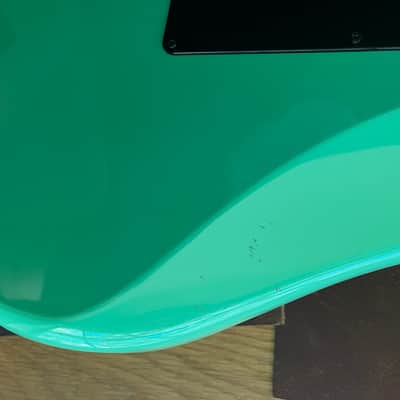 Kramer LK-1BF 1986 Seafoam Green (ESP Made) Killswitch Modified Japan Exclusive Design image 9