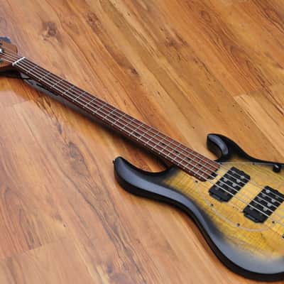 Sterling by Music Man Stingray 35HH - Natural Burl Satin image 4