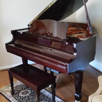 Cristofori  Baby Grand Piano with CD Piano Player System image 1