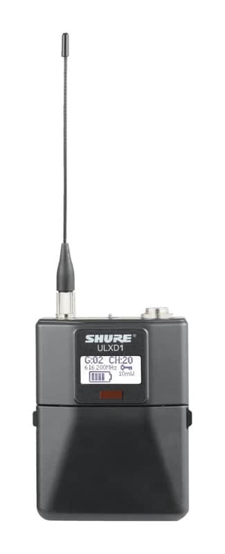 Shure ULXD1-G57 ULX-D Bodypack Transmitter, G57 Band image 1