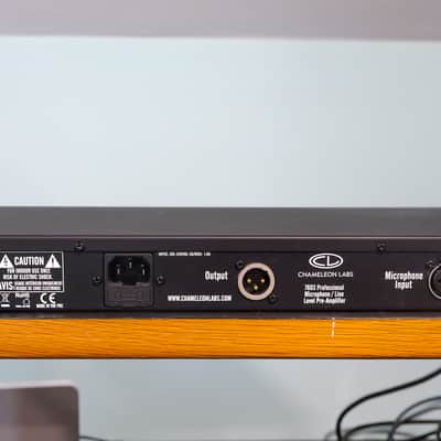 Chameleon Labs 7603 Microphone Preamp / 3-Band Equalizer 2010s - Black image 2