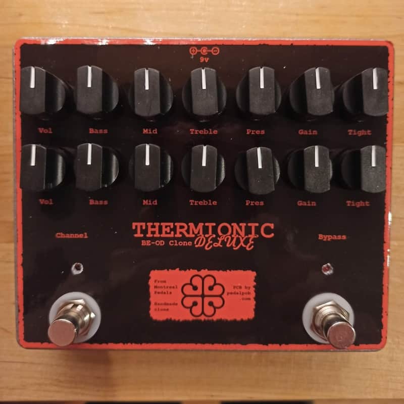 From Montreal Pedals Thermionic Deluxe / Friedman Be-Od Deluxe