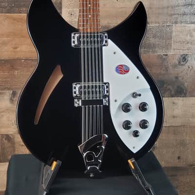 Rickenbacker 330/12 Jetglo Semi-Hollow Electric, OHSC, Free Ship Authorized Dealer 725 image 2