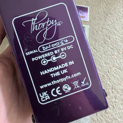 ThorpyFX The Dane MKII Peter Honore Signature Overdrive / Boost 2023 - Present - Black / Purple image 3