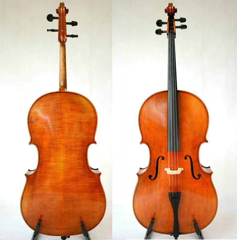 Master Cello Montagnana 1739"Sleeping Beauty"Model Wide Body Oil Varnish image 1